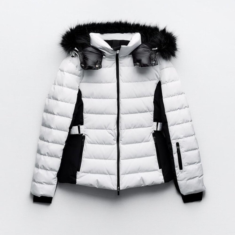 Zara WINDPROOF AND WATERPROOF RECCO® TECHNOLOGY DOWN JACKET SKI COLLECTION